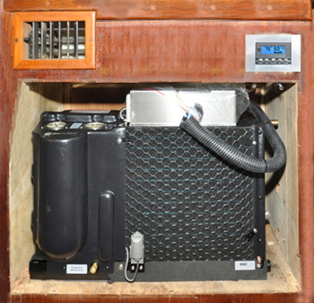 This is the aft AC unit installed.