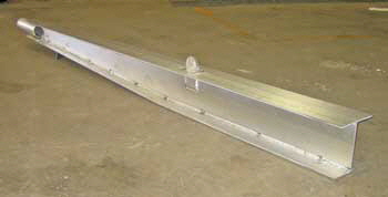 Partial construction of the new bowsprit.