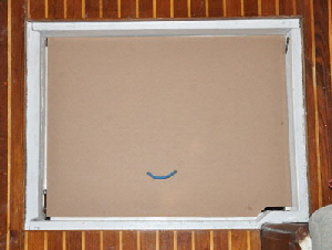 Sound deadening the complete floor made a big difference in the saloon. 