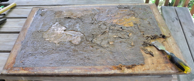 This is the underside of the panels.