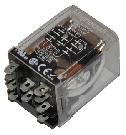 This is the latchingrelay that keeps the solonoid closed if there is a leak.