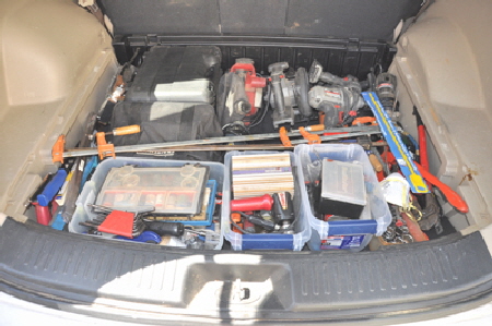 Even vehicle storage, for boat gear, should be included in the book.