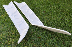 Both boards are ready for painting. 