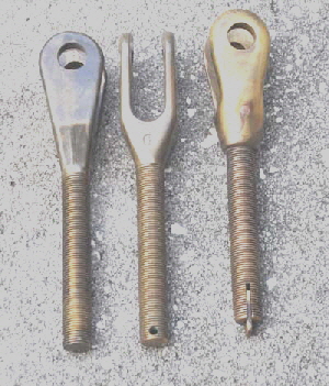 Turnbuckle screws bronze.