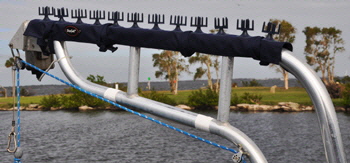 These spikes rotate freely and supset any birds that land on them.