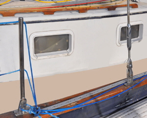 Dyneema lines-lowered