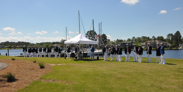 All the previous yach club comadores.