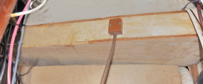 Plywood ducting offers straight line flow of the air.