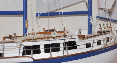 The rigging detail.
