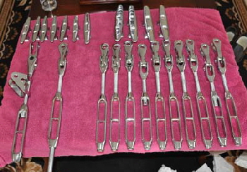 The rigging-screws was also re-chromed.