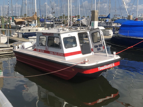 TheBoat US rescur vessel "Scout".
