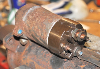 The solenoid.