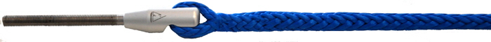 Showing how to make an eye splice in modern Dyneemsa line. Showing how to make an eye splice in modern Dyneemsa line.