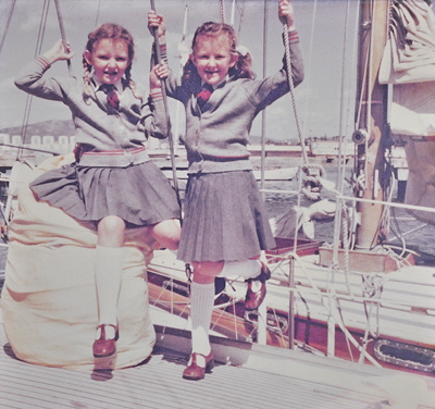 Off to school in Gibraltar.